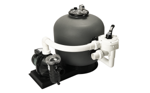 Emaux FSJ series top mount filter system with pump for residential pool